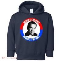 Retro Richard Nixon Nixon's The One Presidential Campaign Toddler Hoodie thumb 0