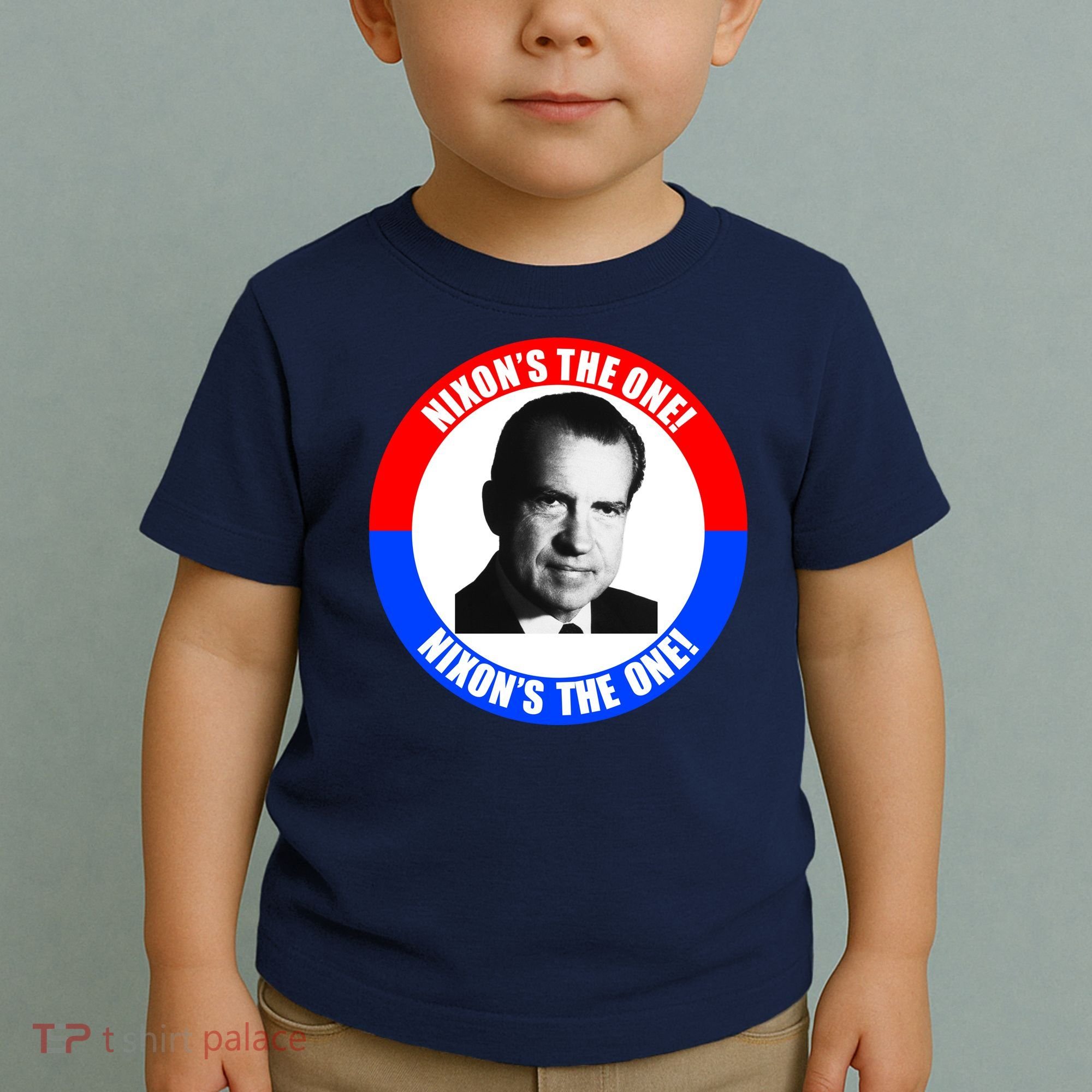 Retro Richard Nixon Nixon's The One Presidential Campaign Toddler T-Shirt