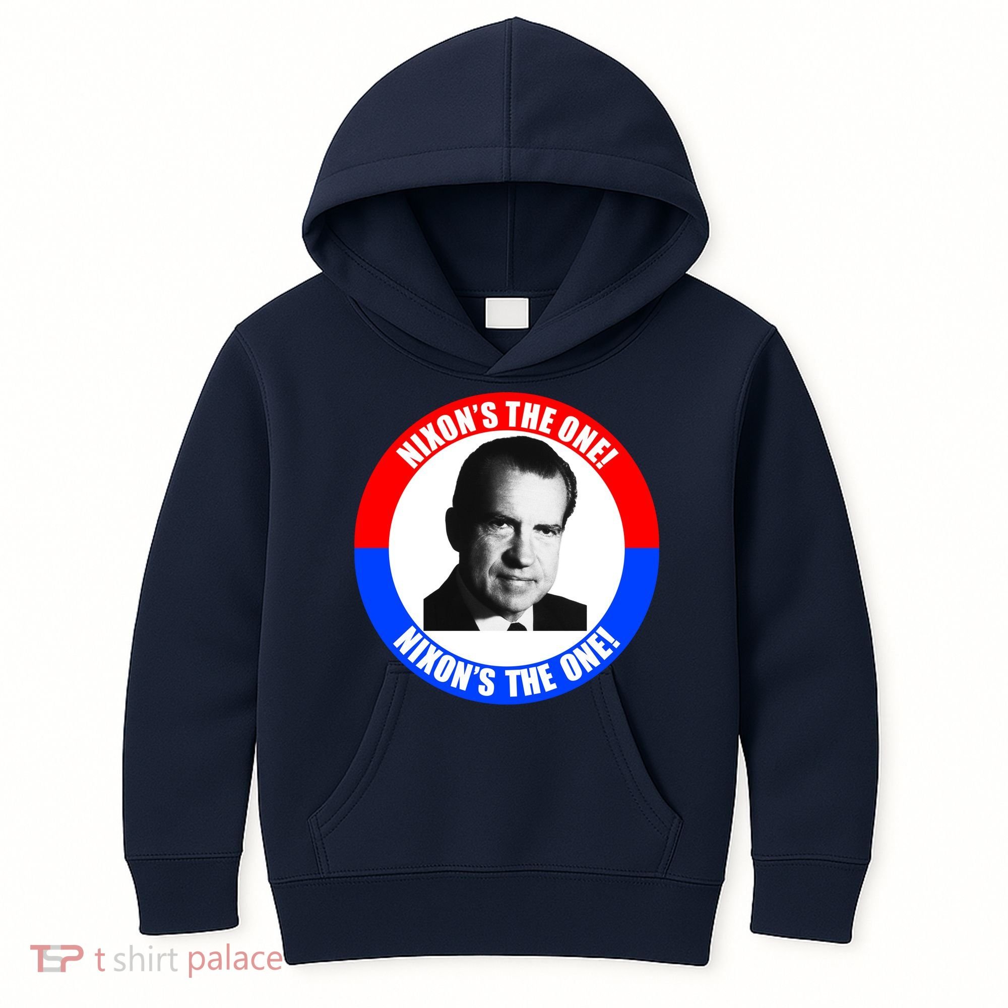 Retro Richard Nixon Nixon's The One Presidential Campaign Kids Hoodie