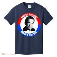 Retro Richard Nixon Nixon's The One Presidential Campaign Kids T-Shirt thumb 0
