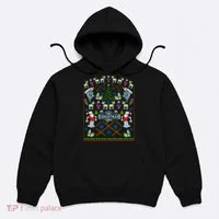 Retro Robot Ugly Christmas Sweater Hoodie thumb 0