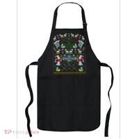 Retro Robot Ugly Christmas Sweater Apron thumb 0
