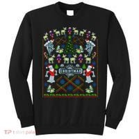 Retro Robot Ugly Christmas Sweater Sweatshirt thumb 0
