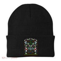 Retro Robot Ugly Christmas Sweater Beanie thumb 0