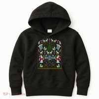 Retro Robot Ugly Christmas Sweater Kids Hoodie thumb 0