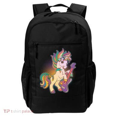 Retro Rocker Rainbow Unicorn Backpack