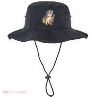 Retro Rocker Rainbow Unicorn Bucket Hat thumb 0