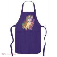 Retro Rocker Rainbow Unicorn Apron thumb 0