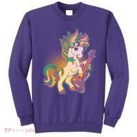 Retro Rocker Rainbow Unicorn Sweatshirt thumb 0