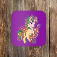 Retro Rocker Rainbow Unicorn Coaster thumb 0