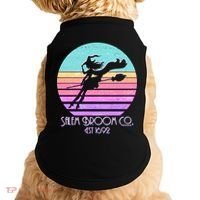 Retro Salem Broom Co. Est 1692 Halloween Doggie Tank thumb 0