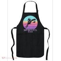 Retro Salem Broom Co. Est 1692 Halloween Apron thumb 0