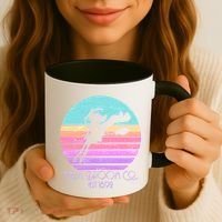 Retro Salem Broom Co. Est 1692 Halloween Coffee Mug thumb 3