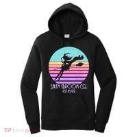 Retro Salem Broom Co. Est 1692 Halloween Women's Hoodie thumb 0
