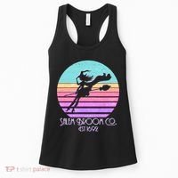 Retro Salem Broom Co. Est 1692 Halloween Women's Tank Top thumb 0