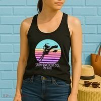 Retro Salem Broom Co. Est 1692 Halloween Women's Tank Top thumb 2