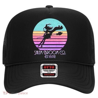 Retro Salem Broom Co. Est 1692 Halloween Hat
