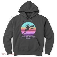Retro Salem Broom Co. Est 1692 Halloween Hoodie thumb 0