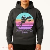 Retro Salem Broom Co. Est 1692 Halloween Hoodie thumb 2