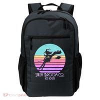 Retro Salem Broom Co. Est 1692 Halloween Backpack thumb 0