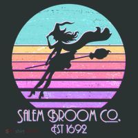 Retro Salem Broom Co. Est 1692 Halloween Tank Top thumb 6