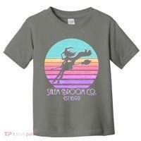 Retro Salem Broom Co. Est 1692 Halloween Toddler T-Shirt thumb 0