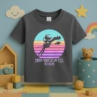 Retro Salem Broom Co. Est 1692 Halloween Toddler T-Shirt thumb 3