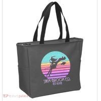 Retro Salem Broom Co. Est 1692 Halloween Tote Bag thumb 2