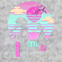 Retro Samurai Chillhop Anime The Baniff Cuffed Pom Beanie thumb 2