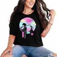 Retro Samurai Chillhop Anime Comfort Colors T-Shirt thumb 0