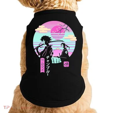 Retro Samurai Chillhop Anime Doggie Tank