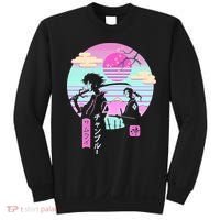 Retro Samurai Chillhop Anime Sweatshirt thumb 0