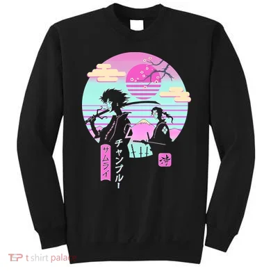 Retro Samurai Chillhop Anime Sweatshirt