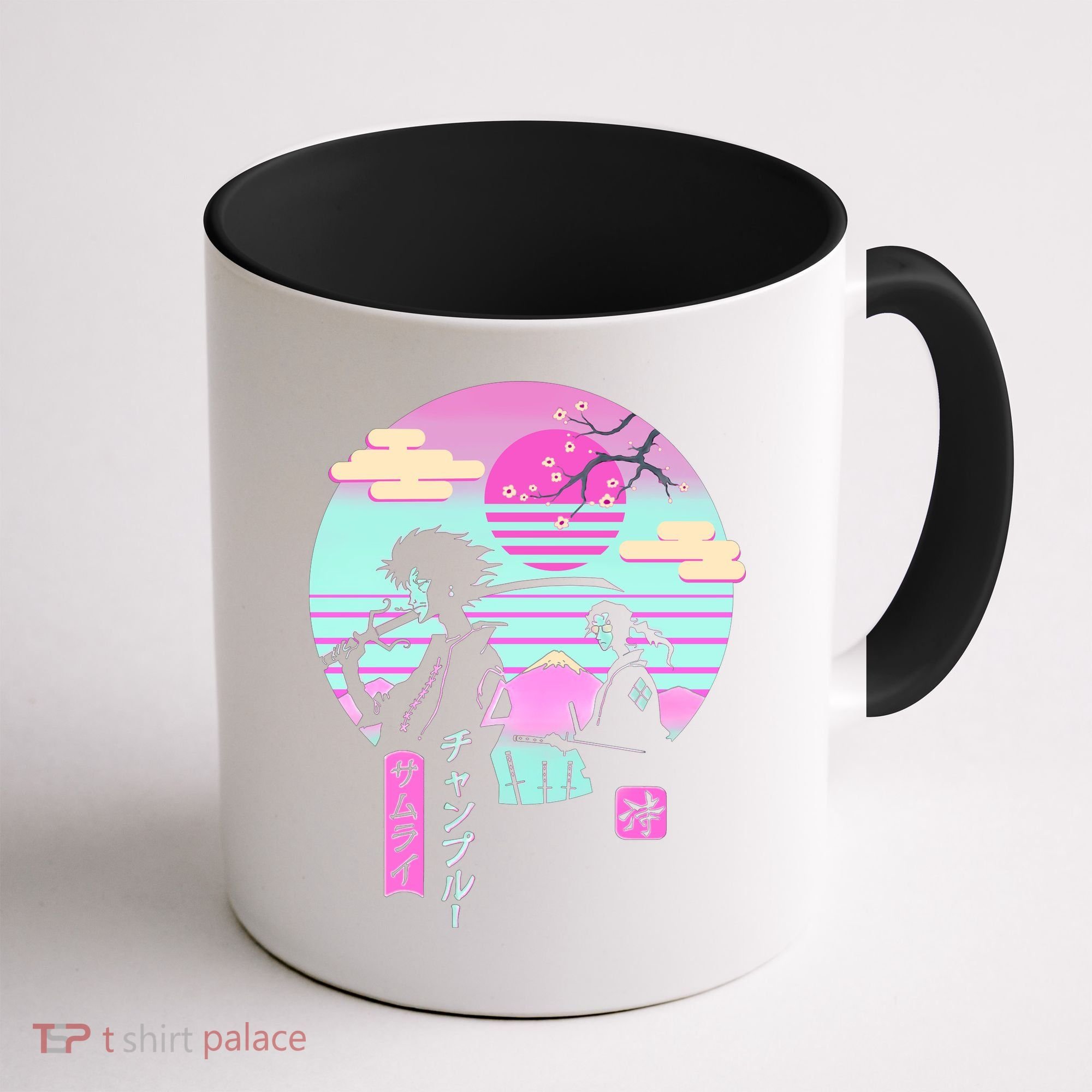 Retro Samurai Chillhop Anime Coffee Mug