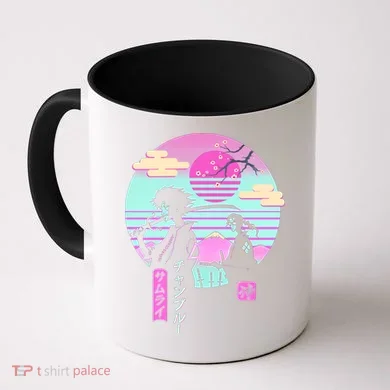 Retro Samurai Chillhop Anime Coffee Mug
