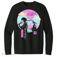 Retro Samurai Chillhop Anime V.I.T. Fleece Crew Sweatshirt thumb 0