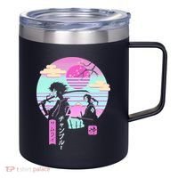 Retro Samurai Chillhop Anime 12oz Stainless Steel Coffee Mug thumb 0