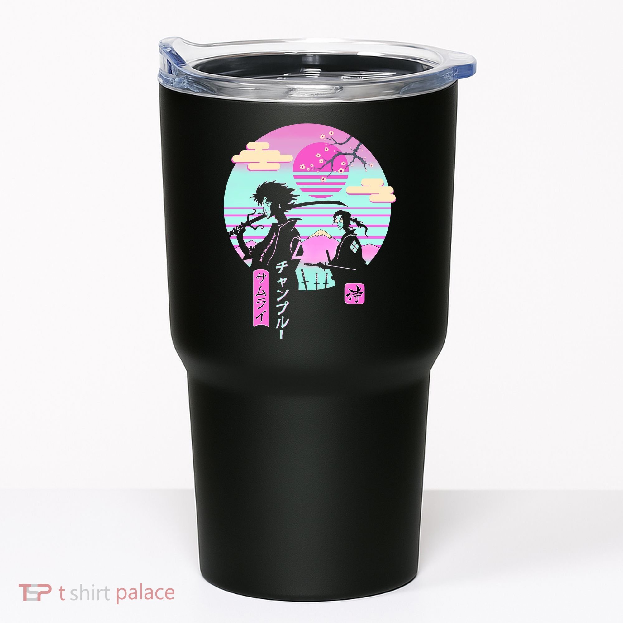 Retro Samurai Chillhop Anime Tumbler