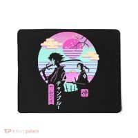 Retro Samurai Chillhop Anime Mousepad thumb 0