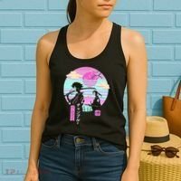 Retro Samurai Chillhop Anime Women's Tank Top thumb 2