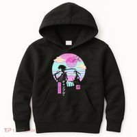 Retro Samurai Chillhop Anime Kids Hoodie thumb 0