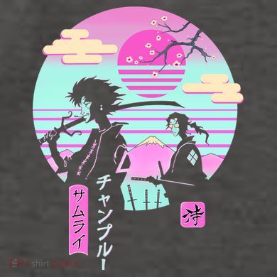 Retro Samurai Chillhop Anime Vector Backpack