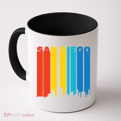 Retro San Diego Coffee Mug