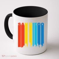Retro San Diego Coffee Mug thumb 0