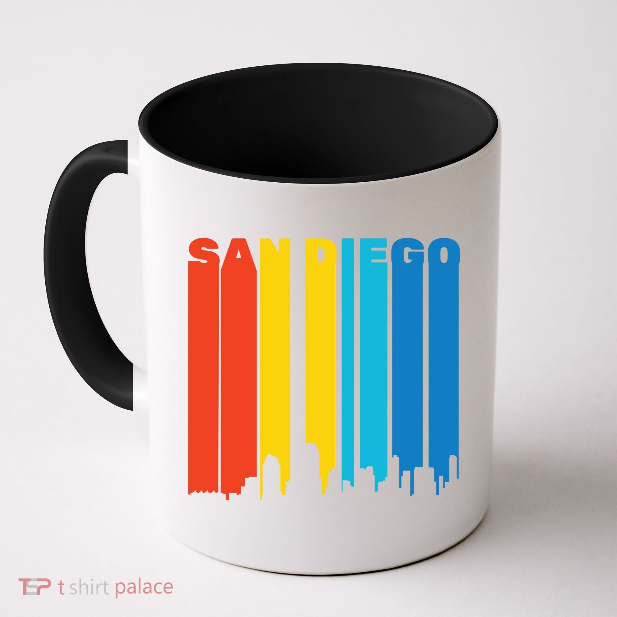 Retro San Diego Coffee Mug
