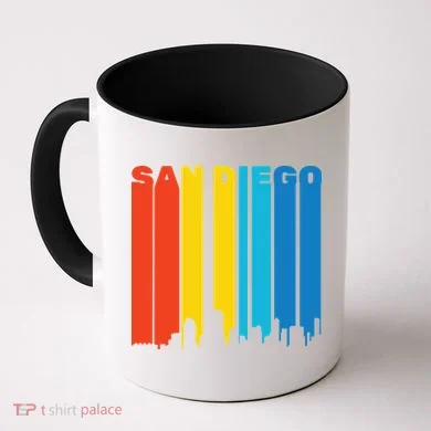 Retro San Diego Coffee Mug