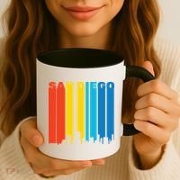 Retro San Diego Coffee Mug thumb 3