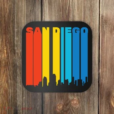 Retro San Diego Coaster