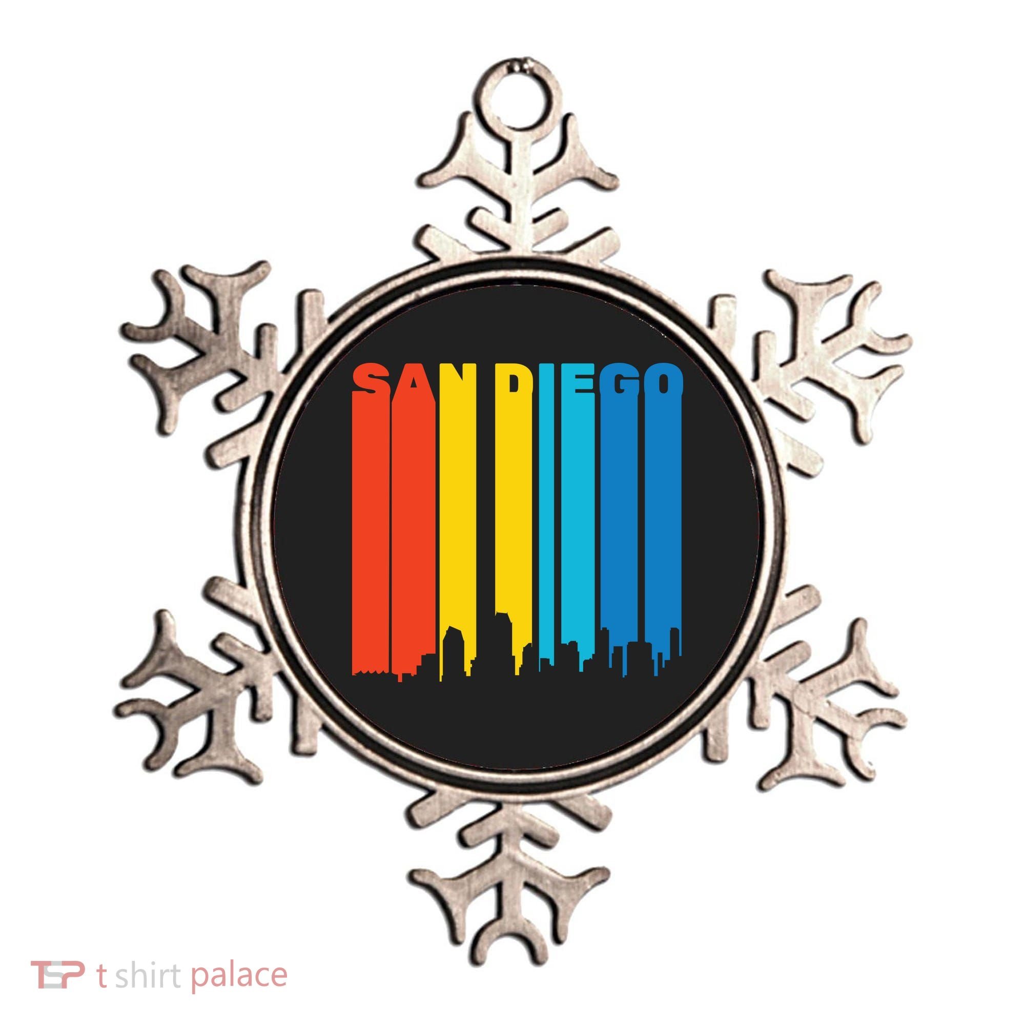 Retro San Diego Ornament