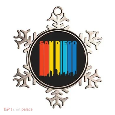 Retro San Diego Ornament